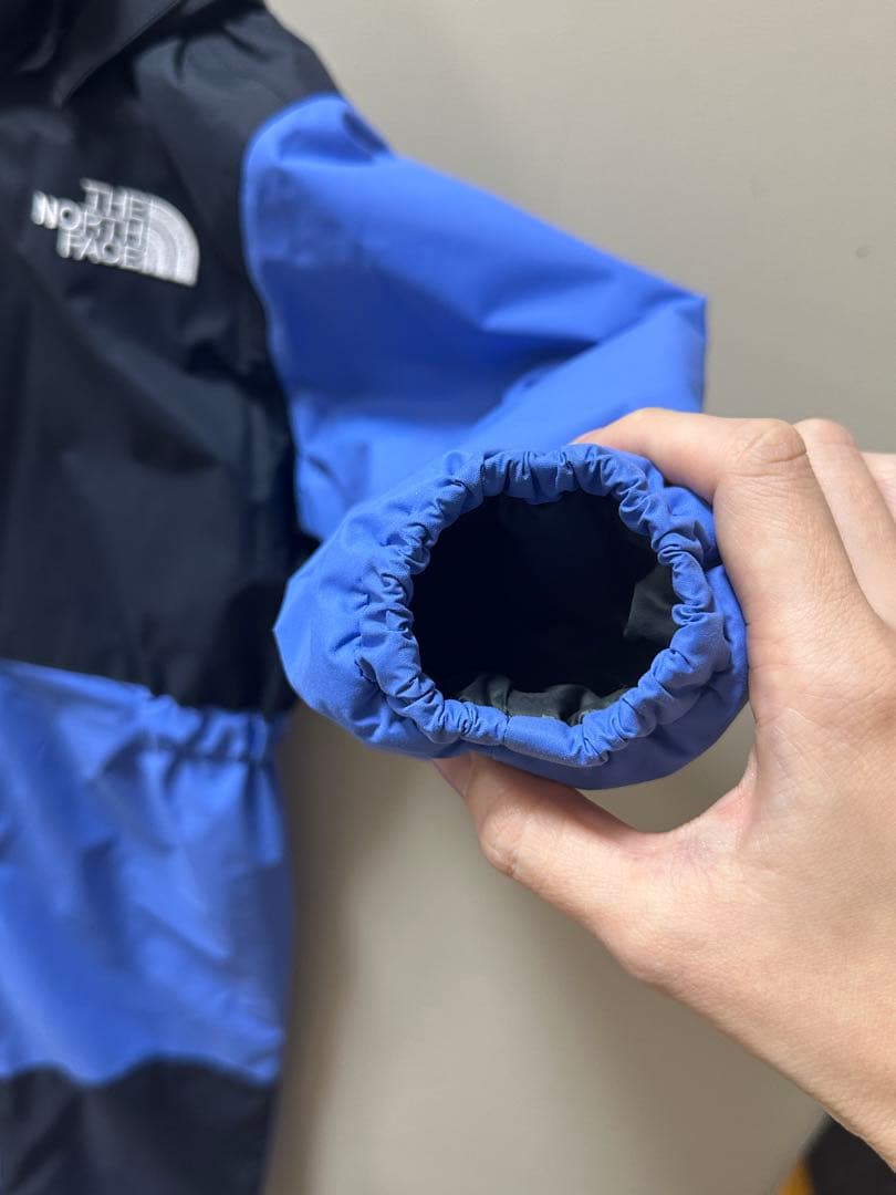 THE NORTH FACE 子ども用スキーウェア 黒/青