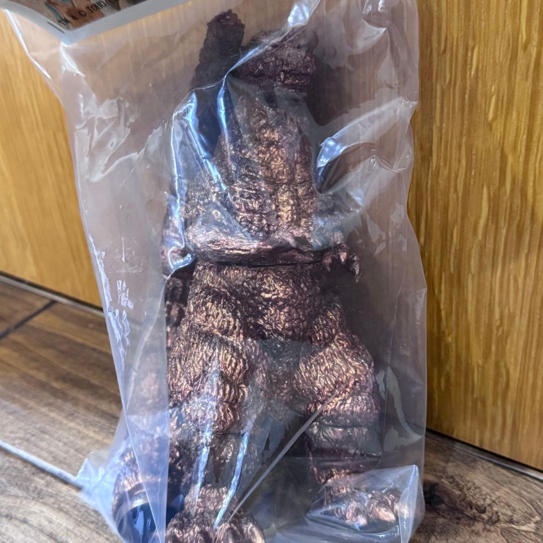 てんつく工芸 ゴジラ1984 銅像 カッパー ソフビ【未開封】