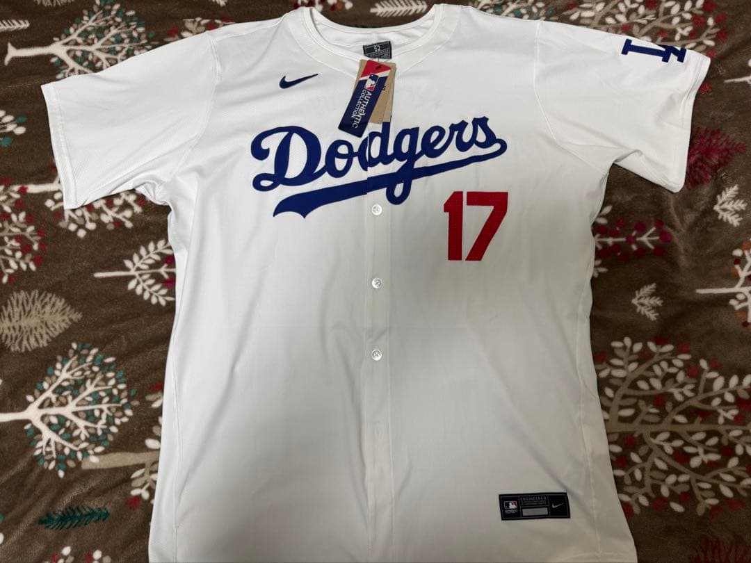 ドジャース #17 大谷翔平 エリート(オーセンティック)ユニフォーム52サイズ