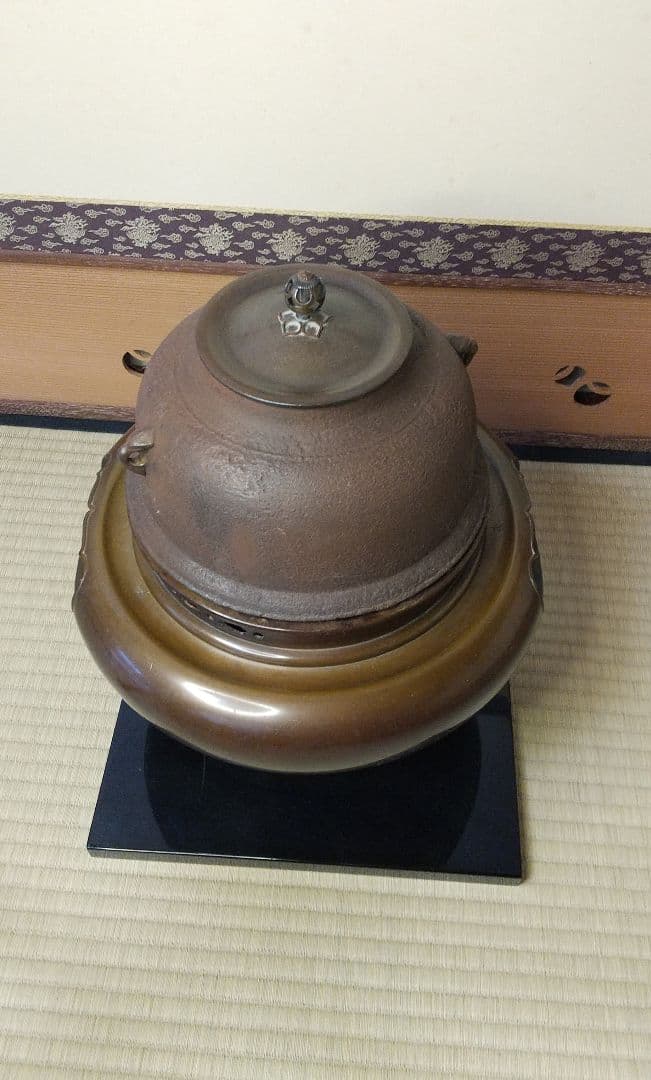 唐金 朝鮮風炉釜