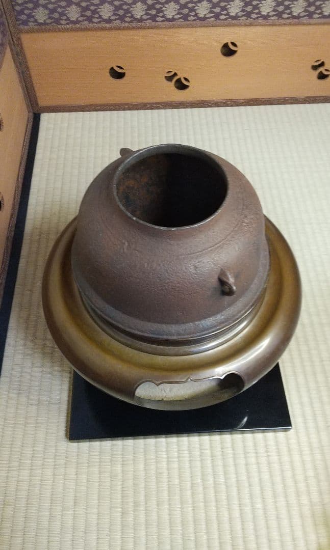 唐金 朝鮮風炉釜