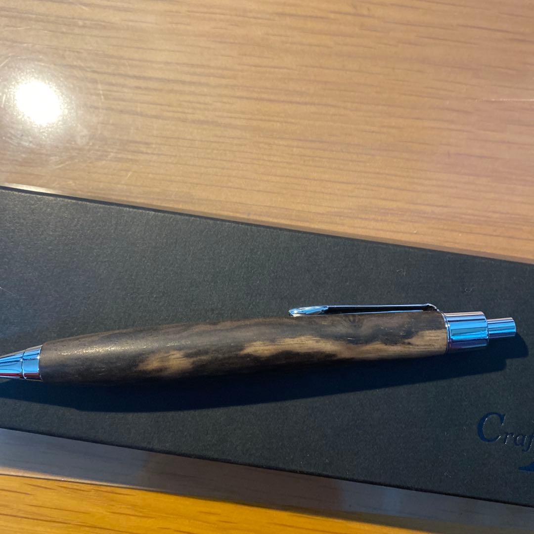 クラフトA黒柿シャーペン