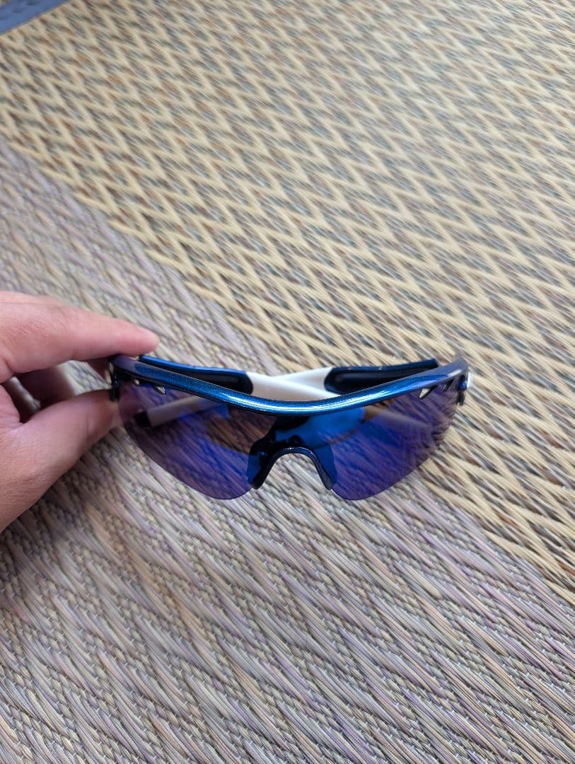 【オーダーカラー】OAKLEY RADAR PATH ネイビーラメ