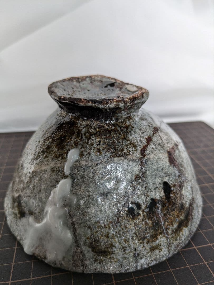 抹茶茶碗、多胡石茶碗、石彫刻茶碗、倉田辰彦作、日本製