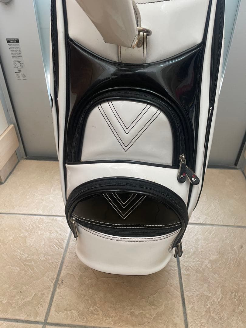 ブルームーン　エナメルキャディバック