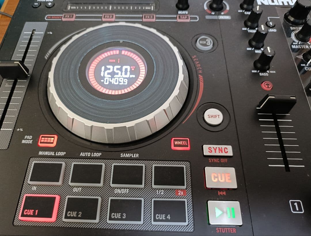 Numark MIXTRACK PLATINUM DJコントローラー　ジャンク