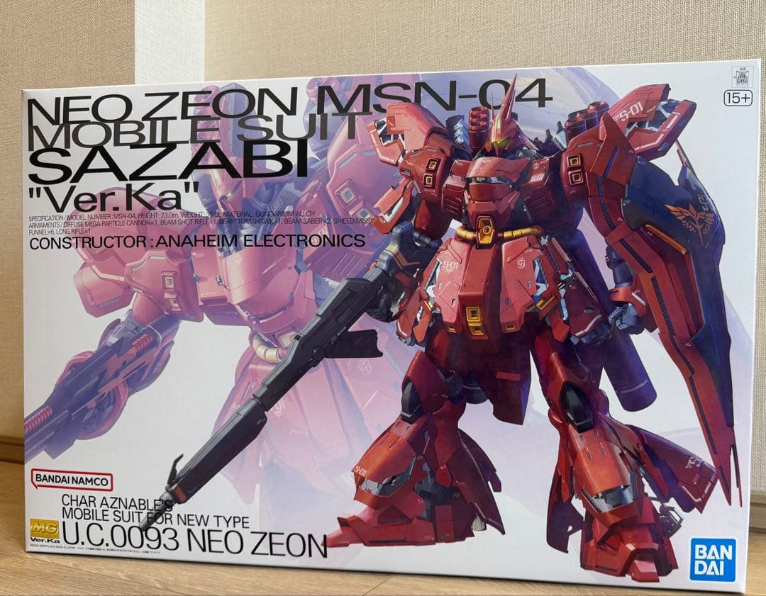ロボット MG MSN-04 SAZABI Ver.Ka 1/100