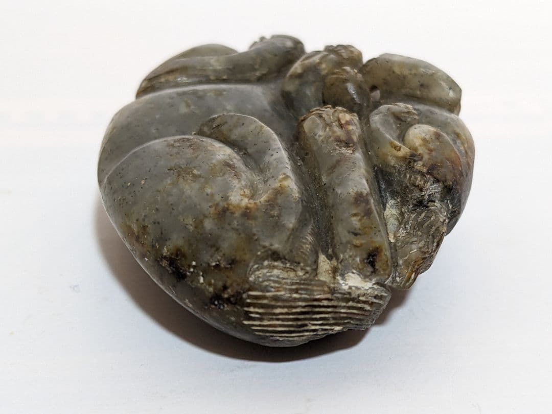 ⭐中国清時代 麒麟 文鎮 文房四宝 玉石文化 古玉 根付け 古美術品 骨董品