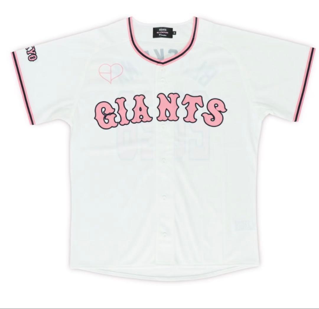 読売ジャイアンツ×BLACKPINK ユニフォーム ホワイト Lサイズ