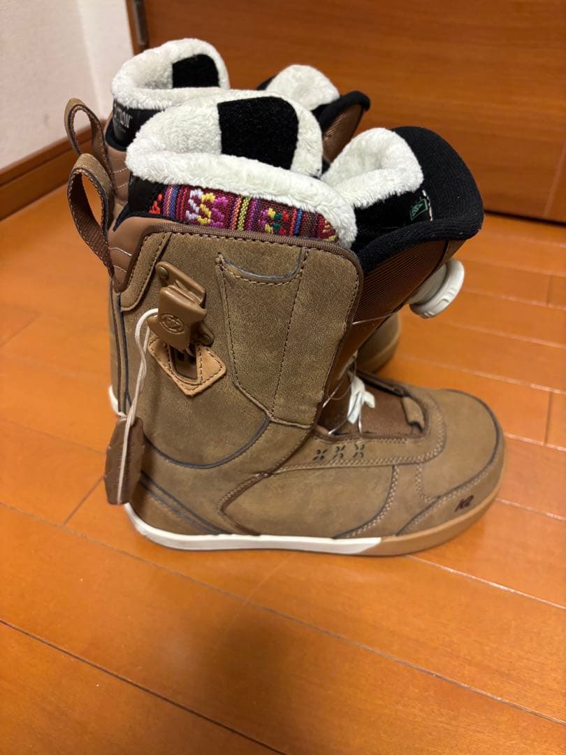 ケーツーK2レディーススノーボードブーツ MINK BOA LUX 24cm
