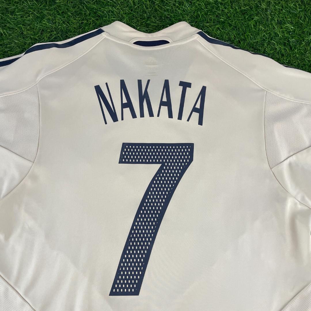 日本代表 2004 中田英寿 アウェイ 正規品 ユニフォーム アディダス XL