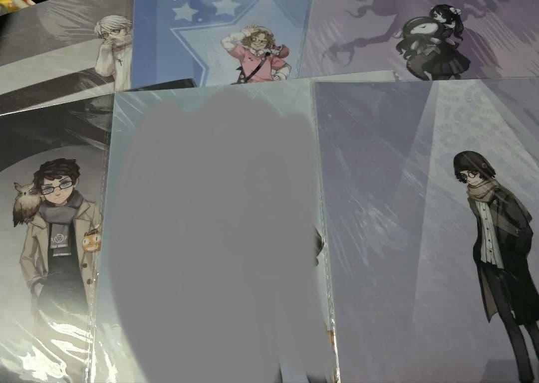 第五人格　2019年　冬コミ　クリアファイル　五枚