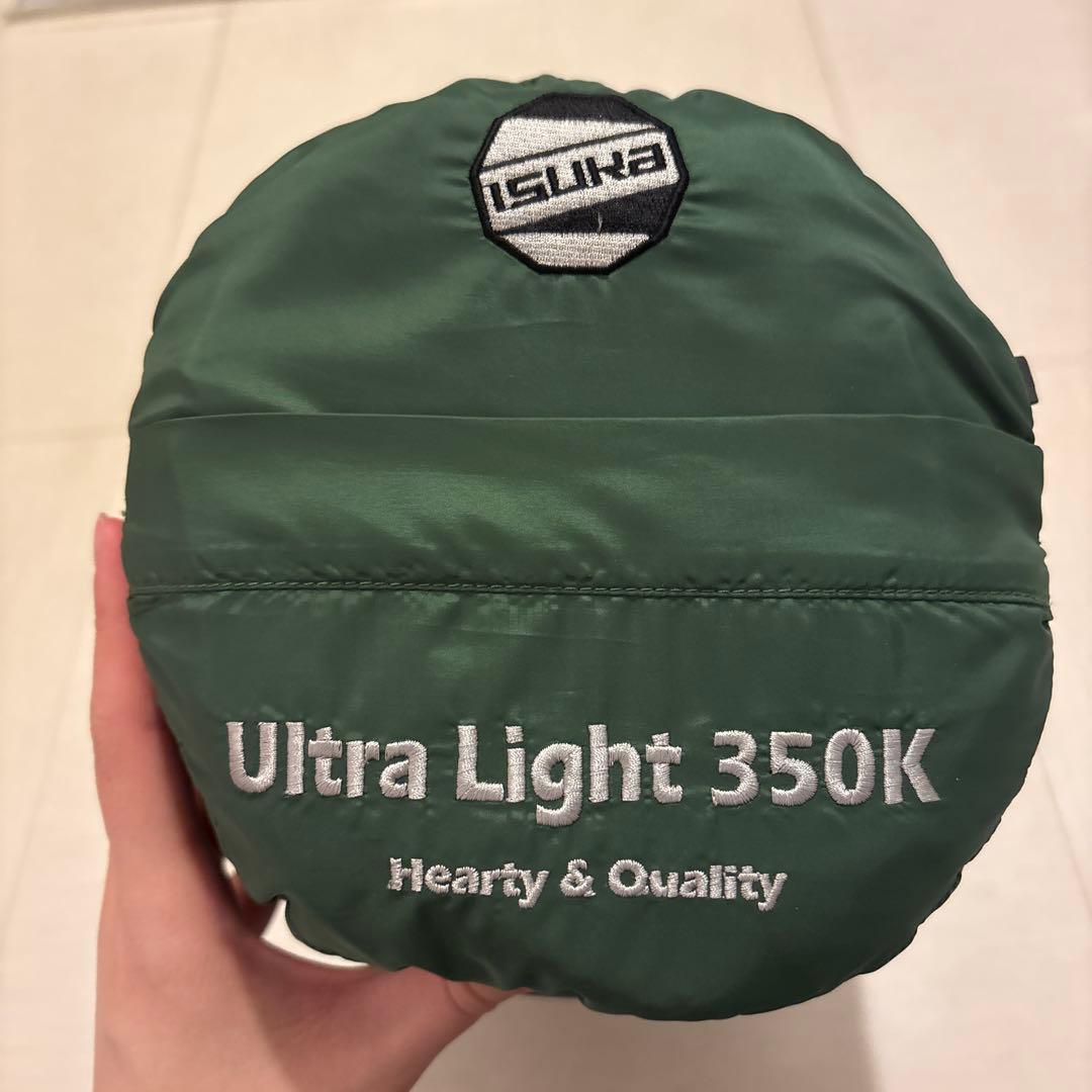 ISUKA Ultra Light 350K シュラフ オリーブ