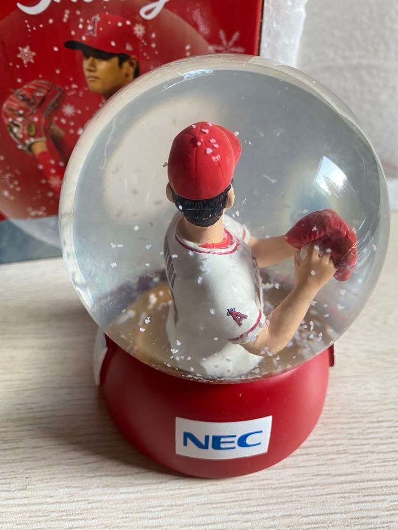 大谷翔平　エンジェルスシーズン記念スノードーム
