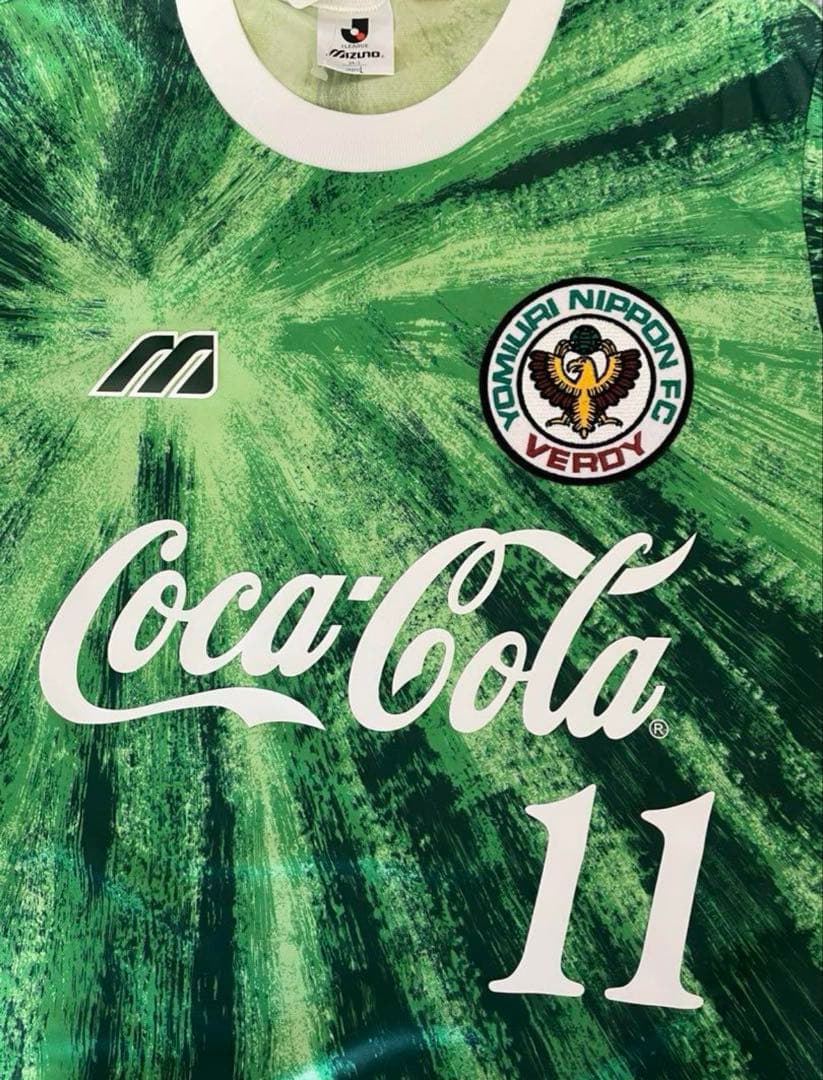 ヴェルディ川崎　三浦知良　ユニフォーム93/94 ホーム　カズ　KAZU 長袖