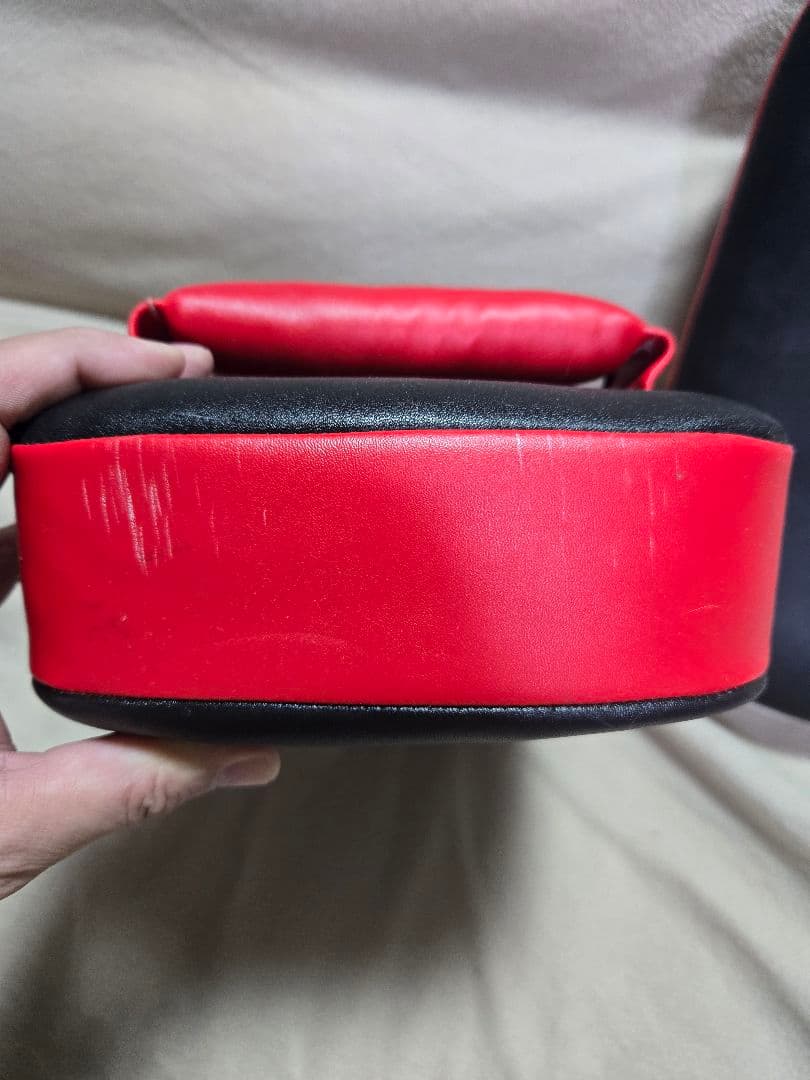 RDX パンチングミット 黒/赤