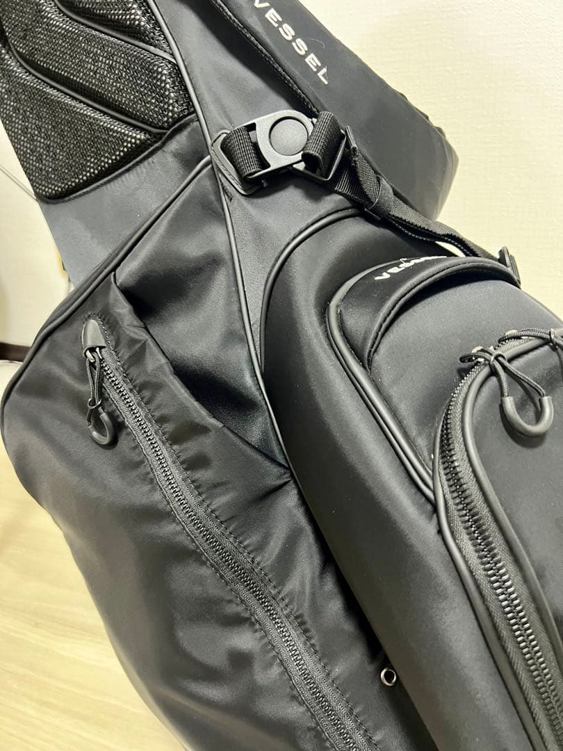 Vessel ブラック スタンドバッグ