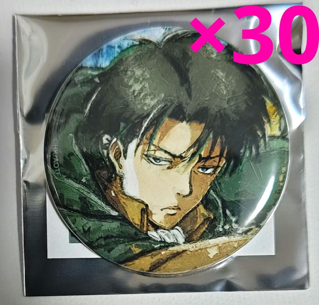 進撃の巨人　リヴァイ　缶バッジ　grunge　CANVAS　30点　リヴァイ兵長