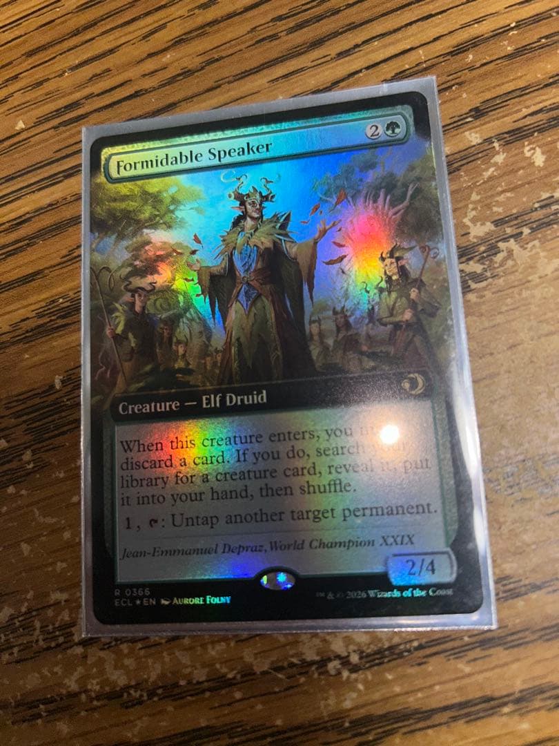 MTG 並外れた語り部 英語 ローウィンの昏明　拡張　foil