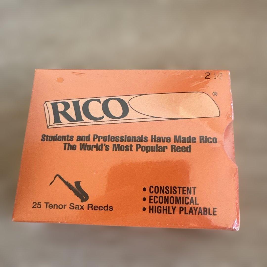 RICO テナーサックスリード 25枚入り