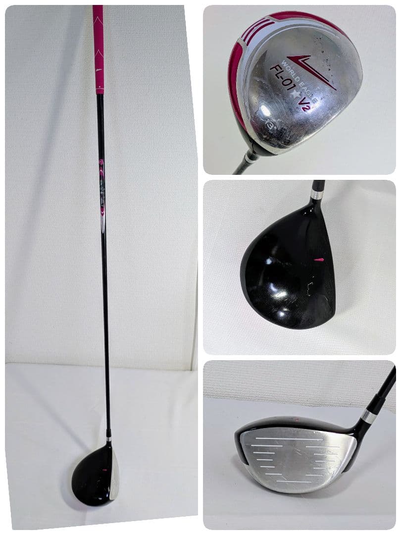 WORLD EAGLE レディースゴルフセット L 美品バッグ付