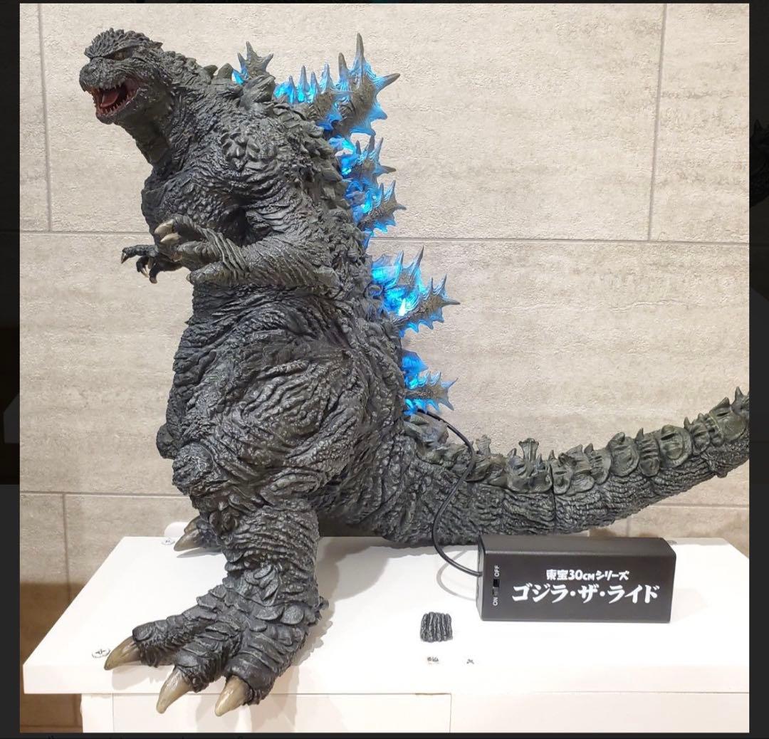 少年リック限定版　ゴジラザライド　東宝30cmシリーズ　エクスプラス　新品未開封