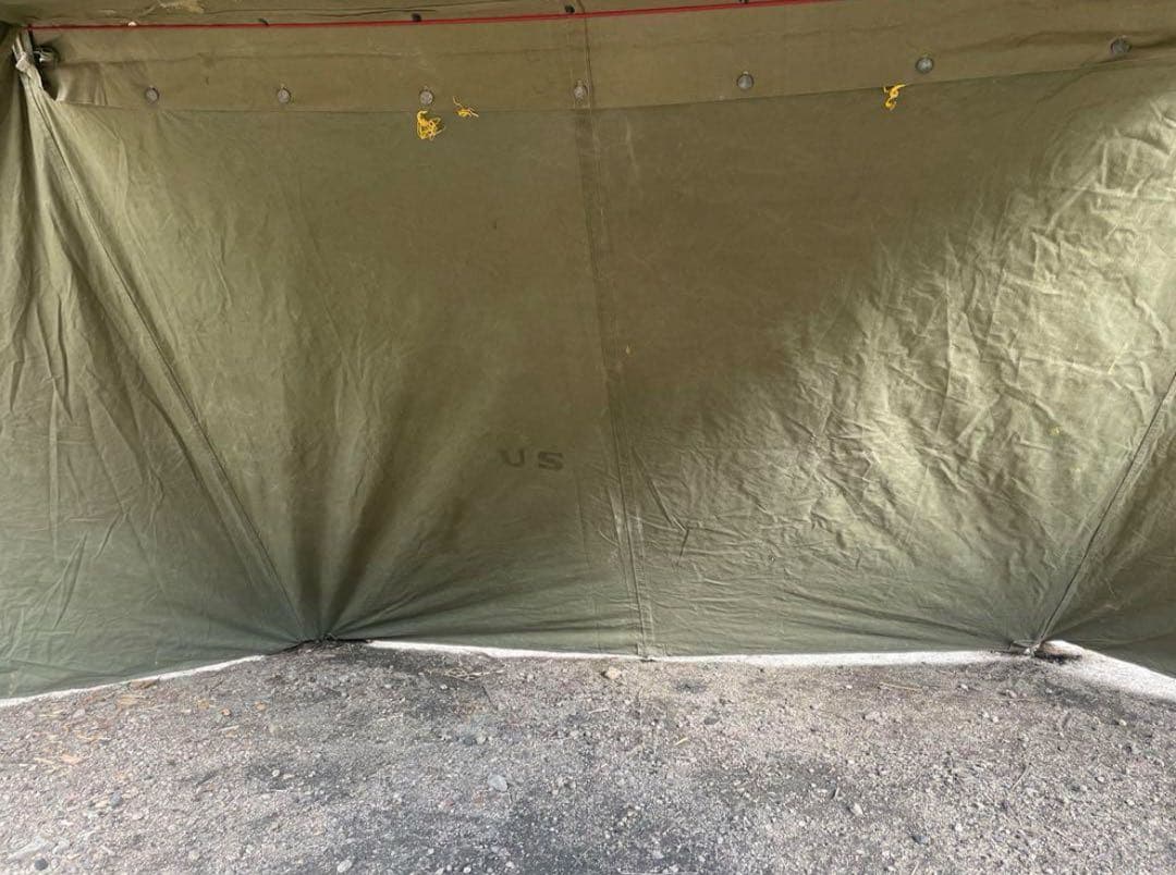 超激レア　40’s US シェルターハーフ　パップテント　軍幕　ビンテージ
