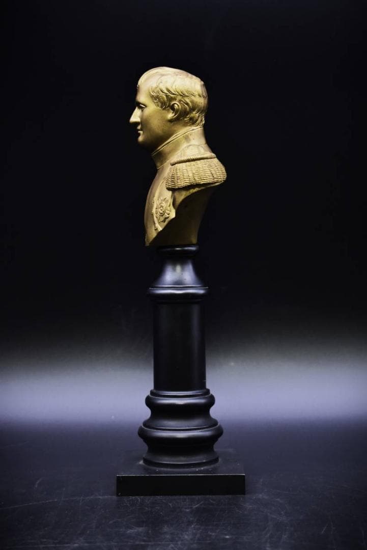 ナポレオン ボナパルト NAPOLEON ブロンズ像 バスト肖像画 頭像彫刻
