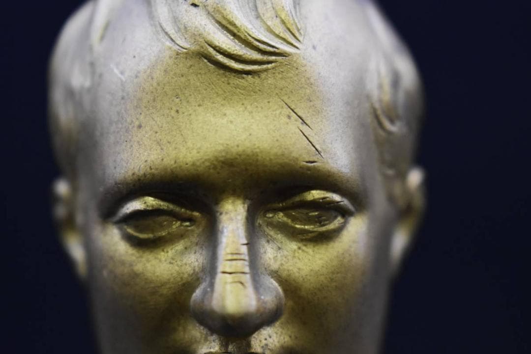 ナポレオン ボナパルト NAPOLEON ブロンズ像 バスト肖像画 頭像彫刻