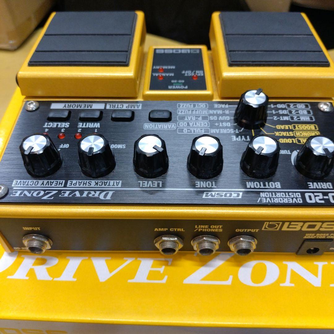 中古品 BOSS OD-20 オーバードライブ/ディストーション /アダプター