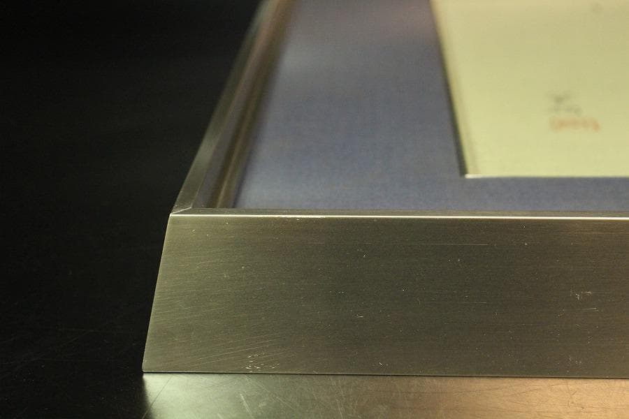 山口華楊 図案 染め裂 額装 西陣 呉服屋蔵 美品(K-LC933)