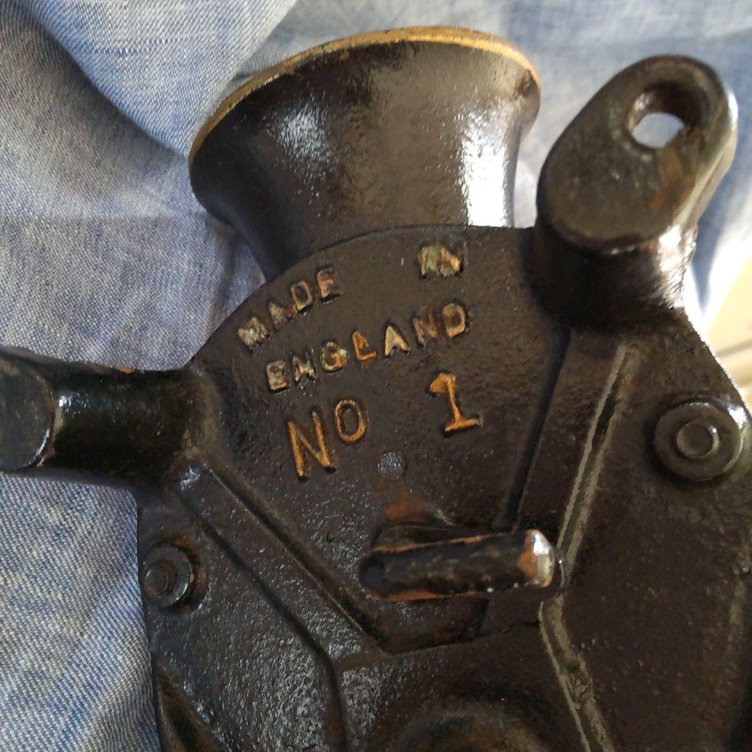 アンティーク　コーヒーミル　イギリス