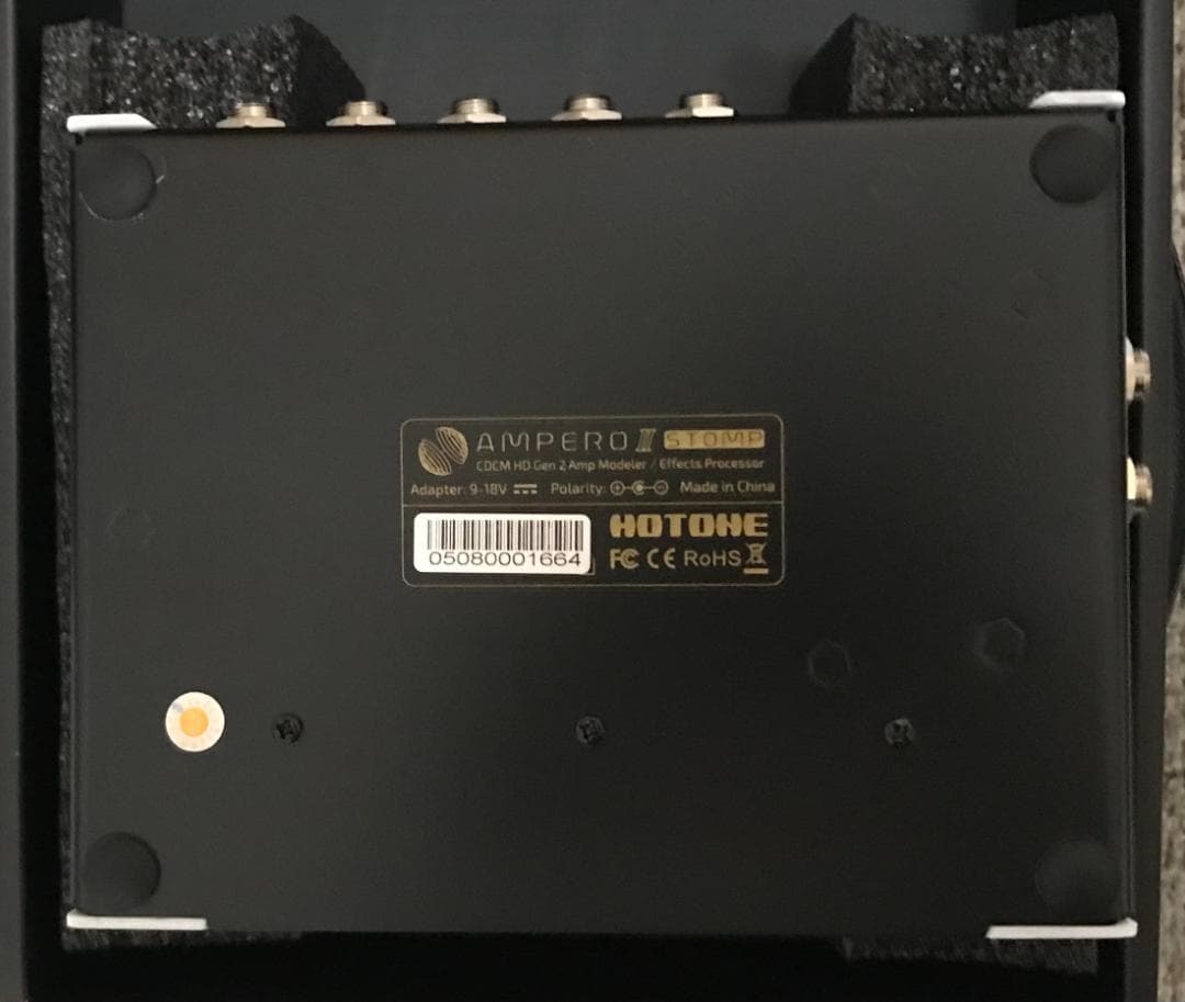 【フットスイッチ付】HOTONE AMPERO II STOMP エフェクター