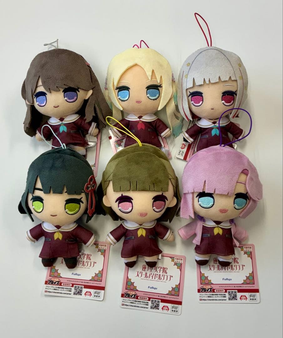 ラブライブ！蓮ノ空女学院スクールアイドルクラブ きゅるまるぬいぐるみ ②③全6種