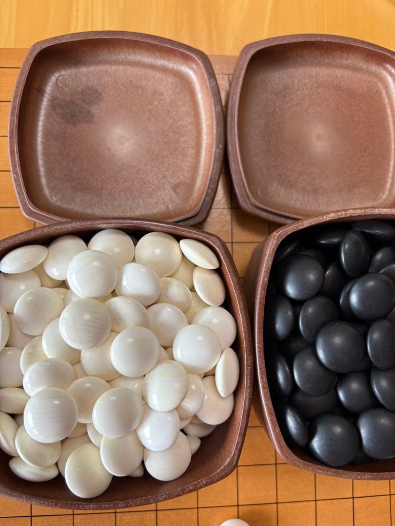 囲碁セット　卓上　碁盤　碁石 木製収納　qualitylife様