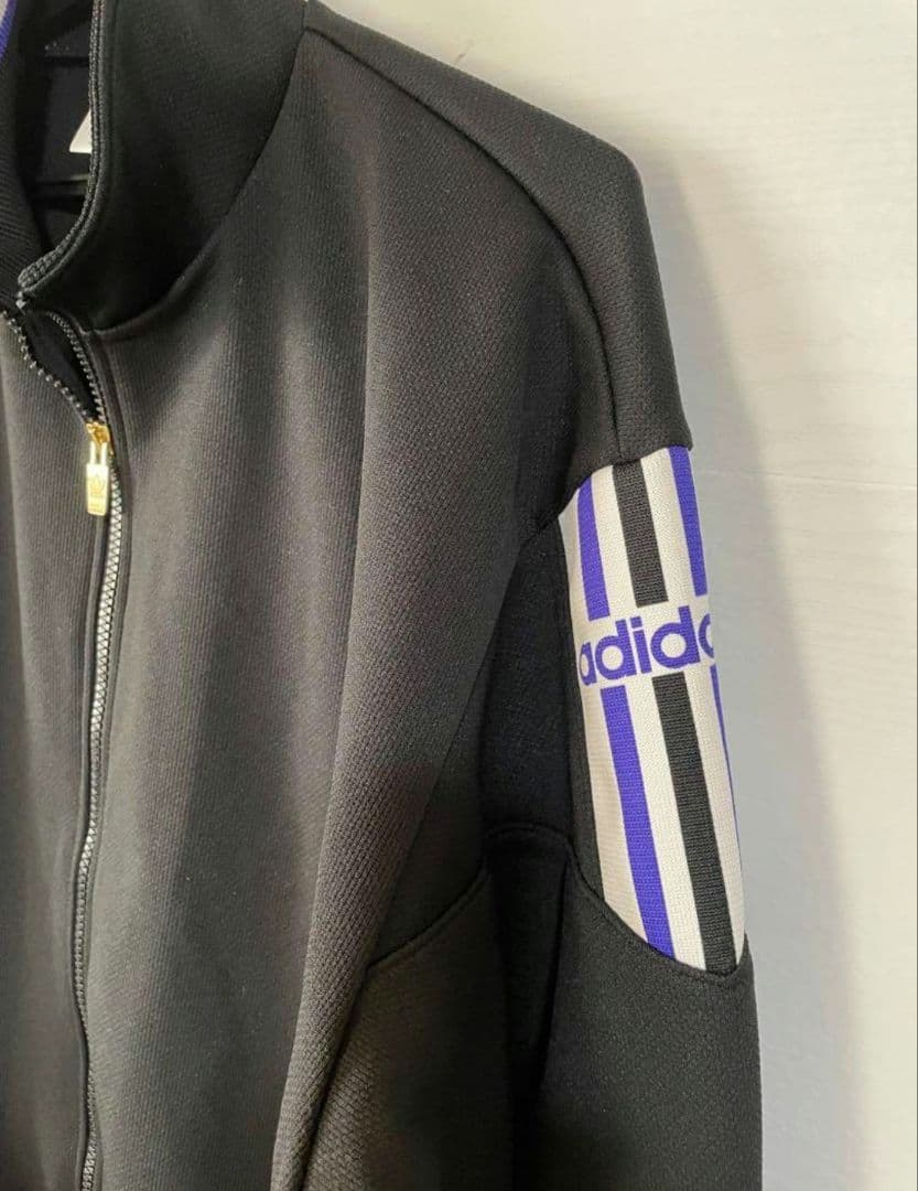 デサント製 adidas アディダス トレフォイル ジャージ セットアップ