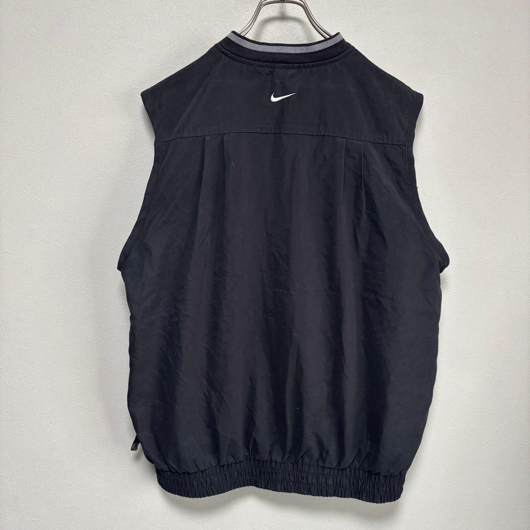 NIKE GOLFナイキ ゴルフ ベスト ジャケットｖネック ウェアー 黒 L