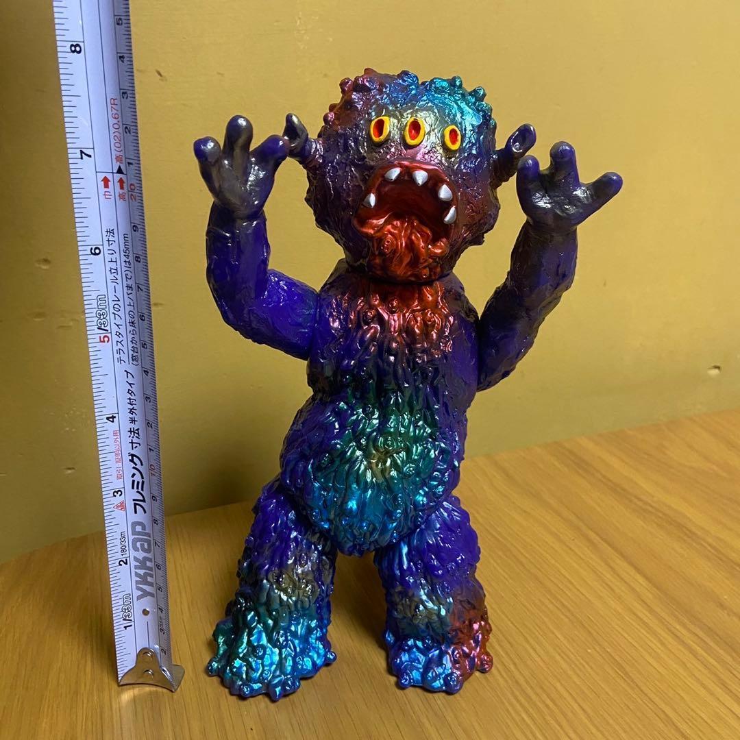 エレガブ　ドクロ　ヒトゴミラ　6期　ドクロ太郎　紫成型　ソフビ 5452