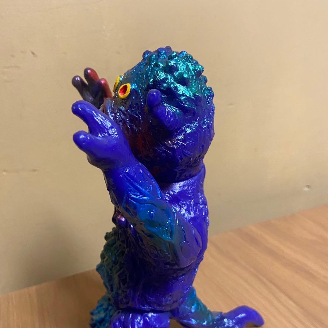 エレガブ　ドクロ　ヒトゴミラ　6期　ドクロ太郎　紫成型　ソフビ 5452