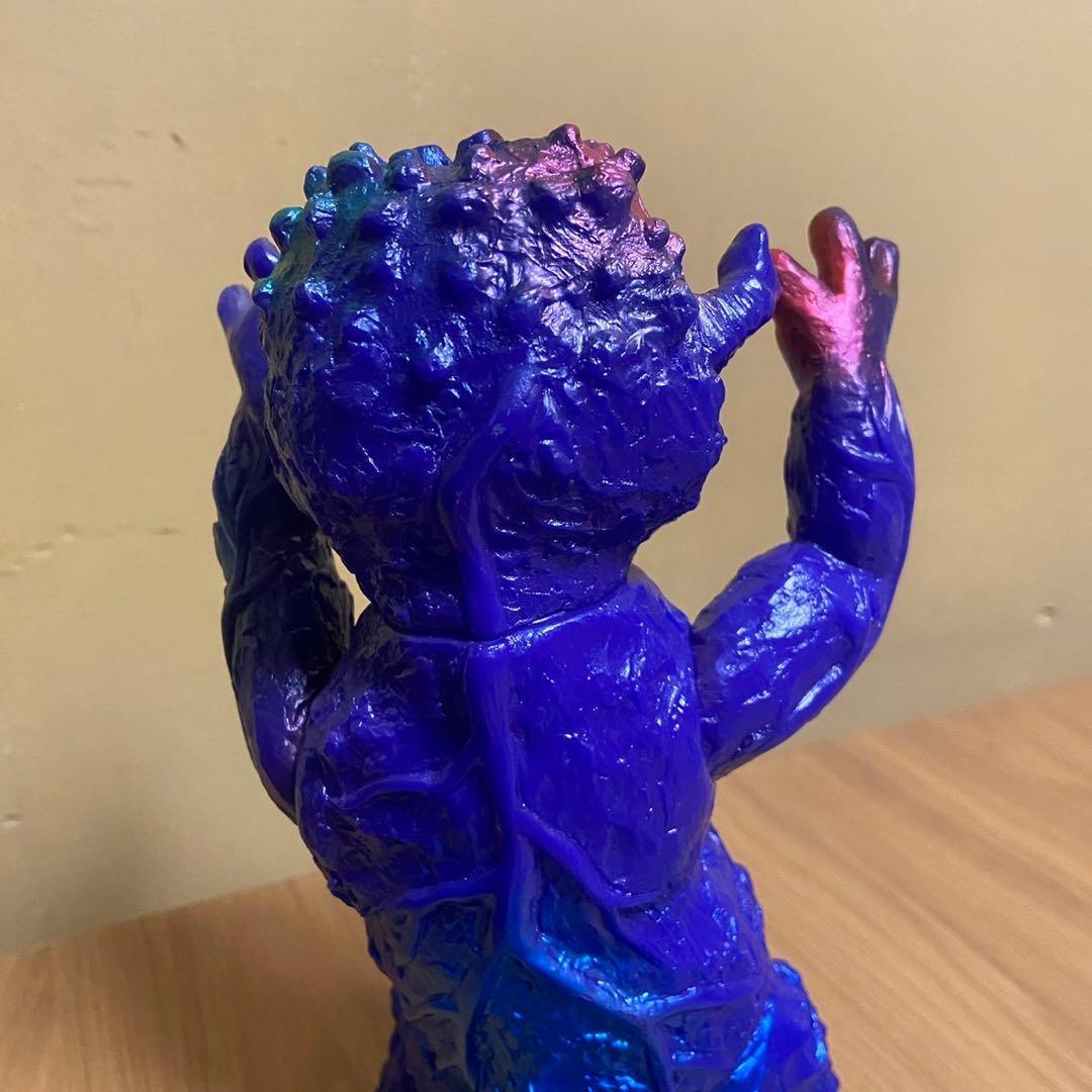 エレガブ　ドクロ　ヒトゴミラ　6期　ドクロ太郎　紫成型　ソフビ 5452