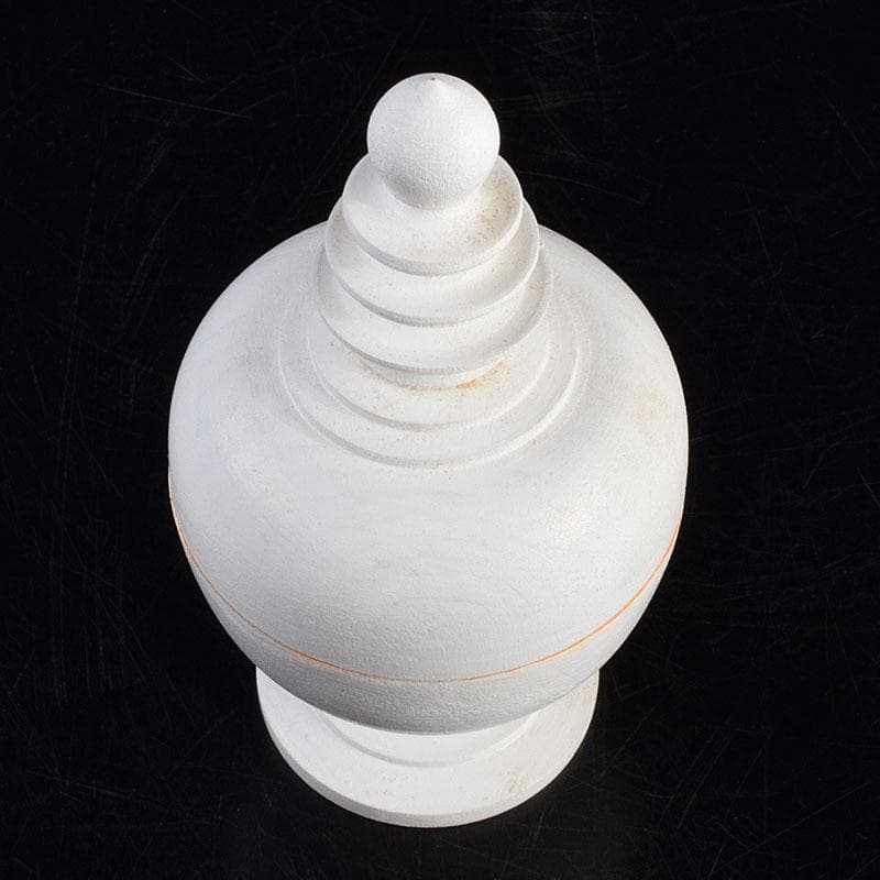 茶道具　東大寺古材　会田栄治・杉村和作　赤銅合子写　香合　共布共箱　MR9441