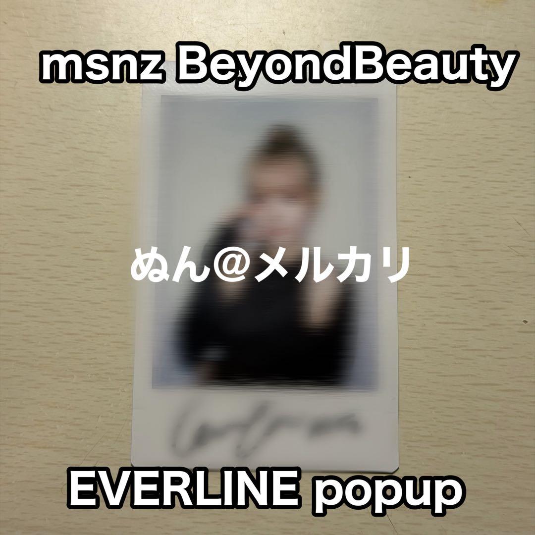tripleS msnz EVERLINE popup ソヨン 直筆サインチェキ
