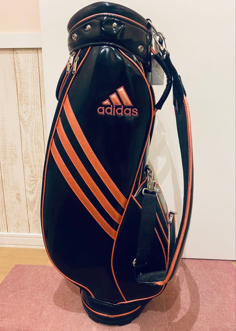 adidas キャディバッグ ブラック ピンク レディース ゴルフ アディダス