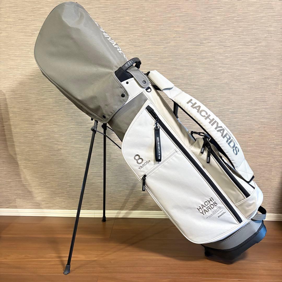 8YARDS ハチヤーズ キャディバッグ スタンド グレージュ