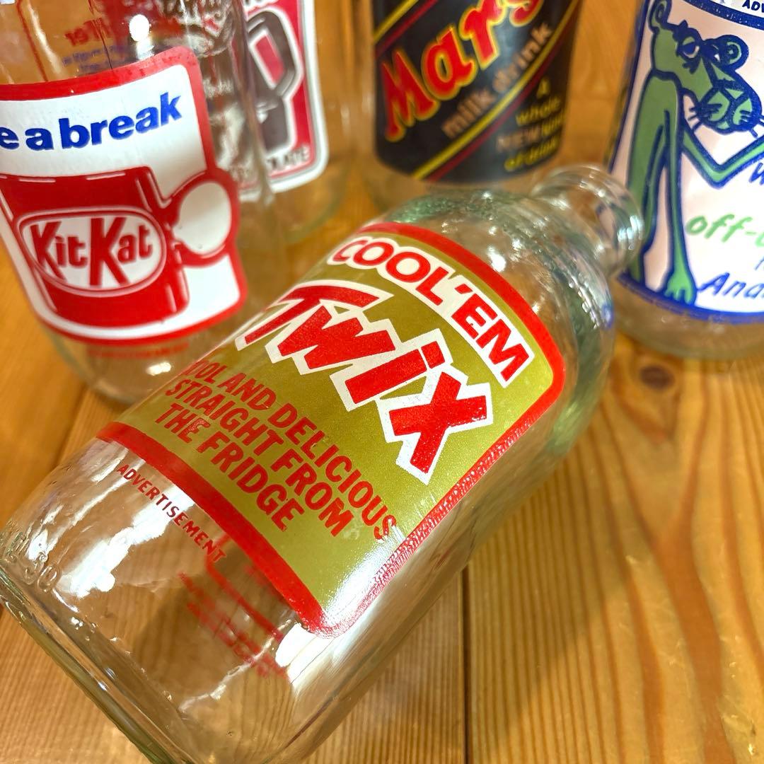 1986年　イギリス　アドバタイジング　牛乳瓶　￼ピンクパンサー　キットカット