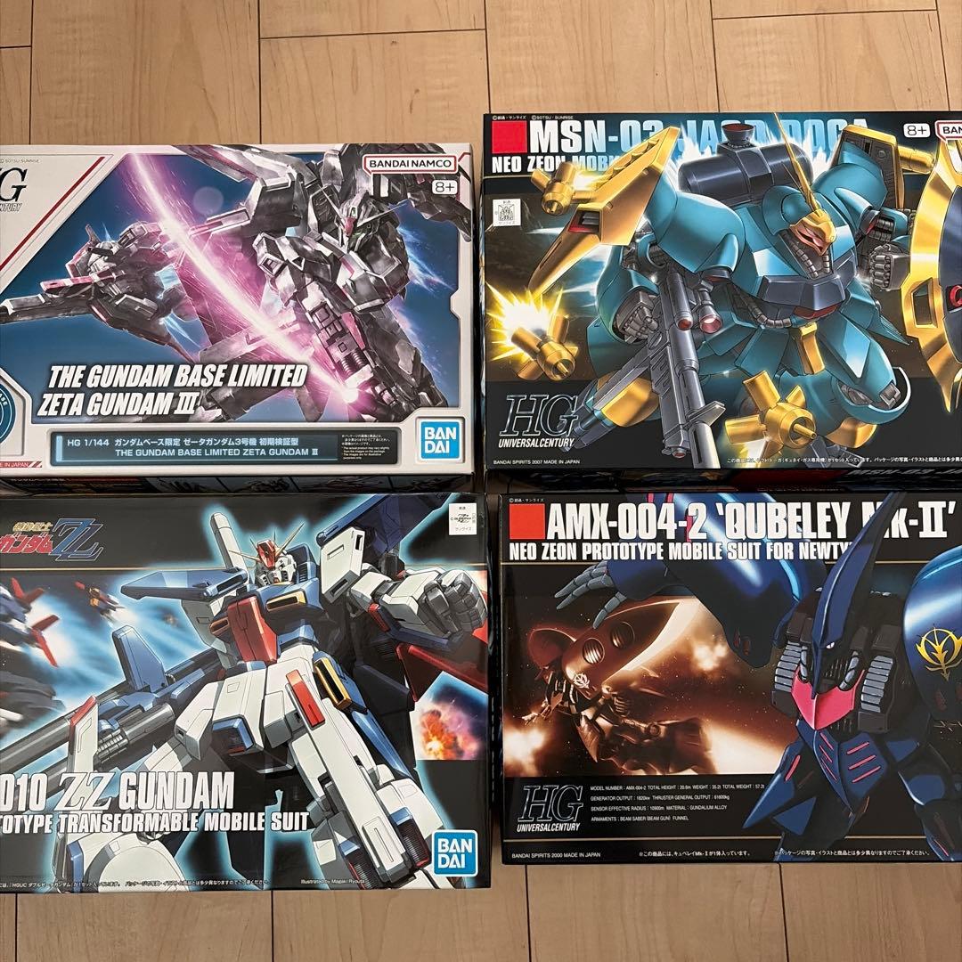 あ*き様 HG ガンプラ 4体セットまとめ売り