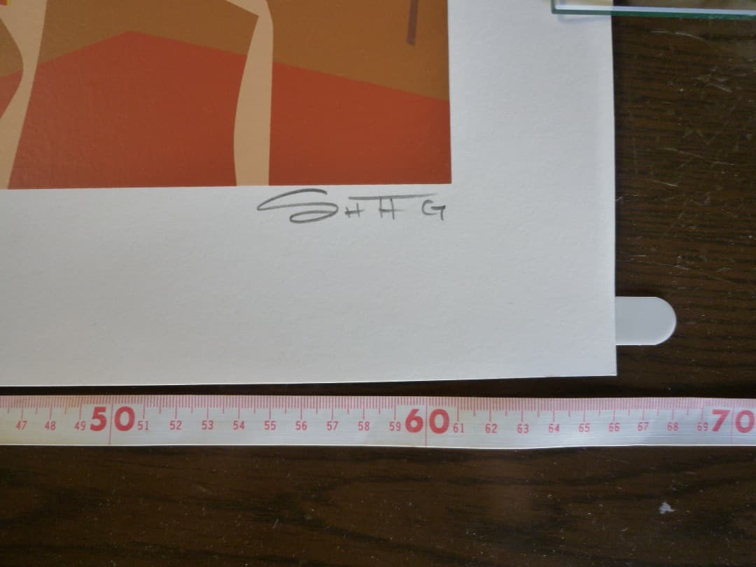 Shag シャグ シルクスクリーン　Riviera Retreat　サイン入り