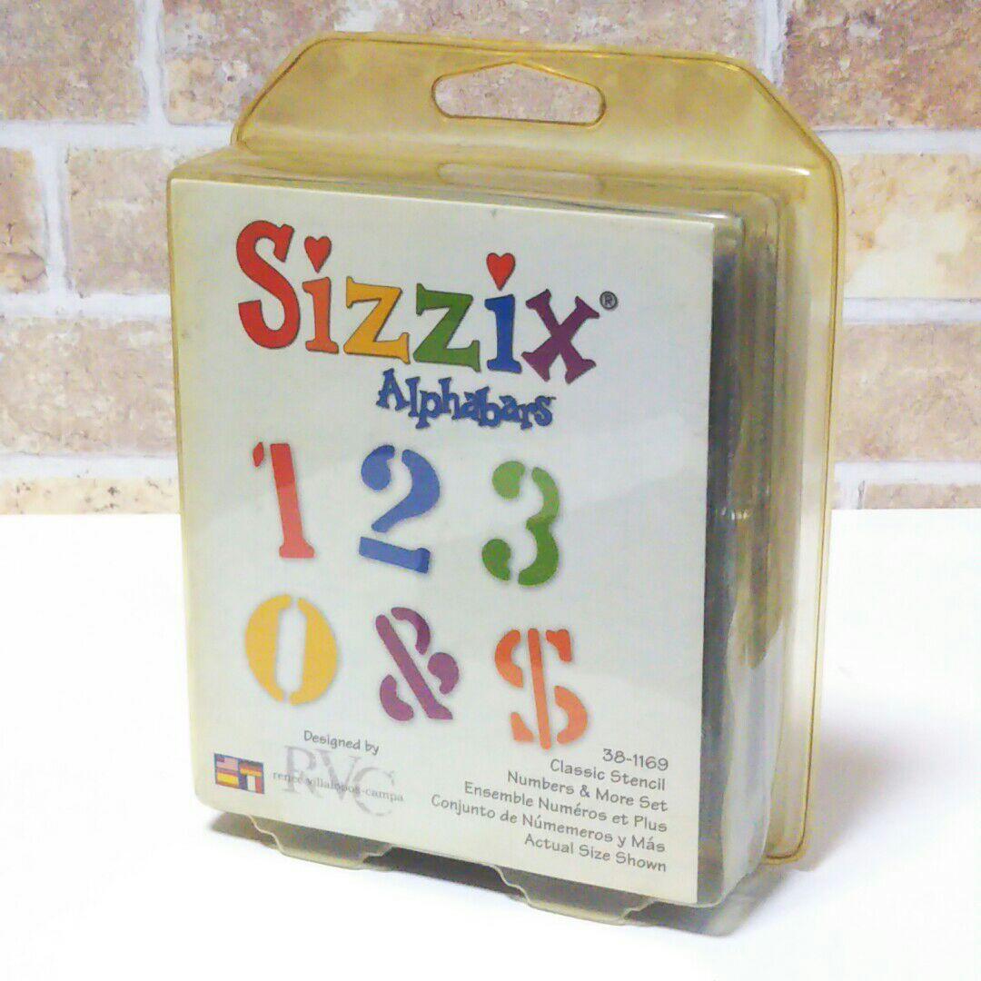 シジックス アルファベット ダイ クラシック ステンシル