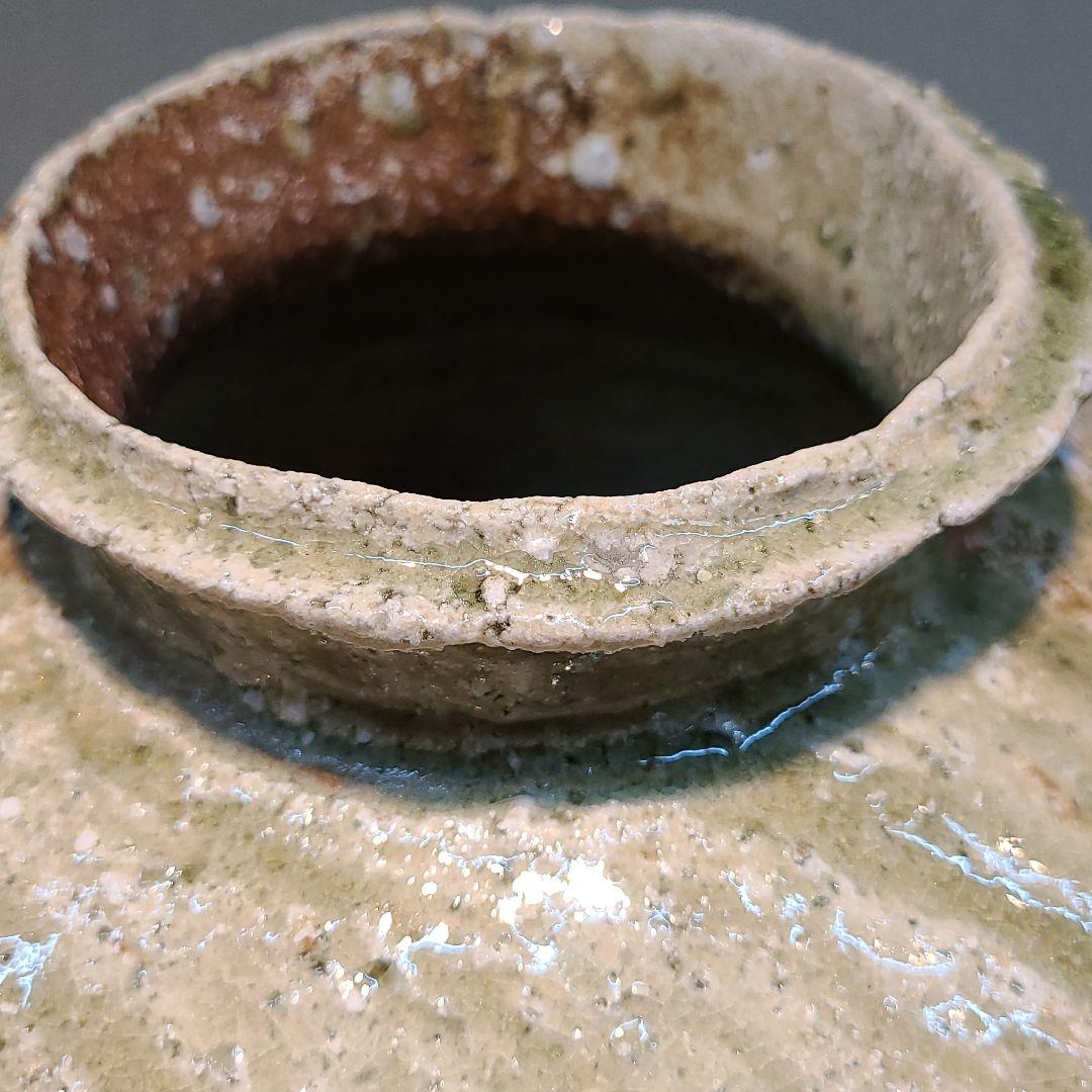 信楽焼 古谷和也作 壷 径1尺1寸（約33cm） 共箱なし 本物保証