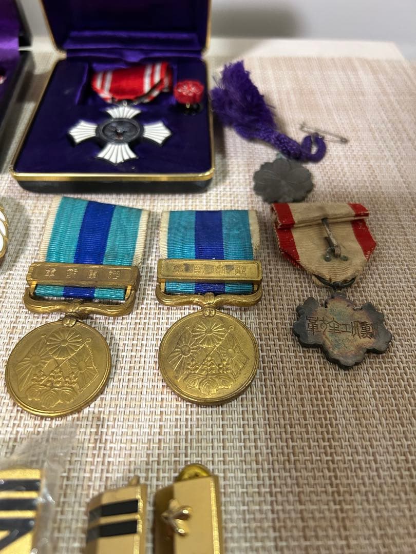 勲章とメダルのコレクション